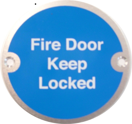 Fire Door Keep Locked - From 2.95